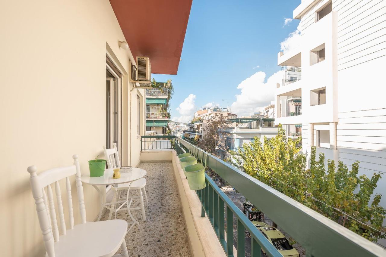 Apartamento Sophisticated Family House With Acropolis View Atenas Exterior foto