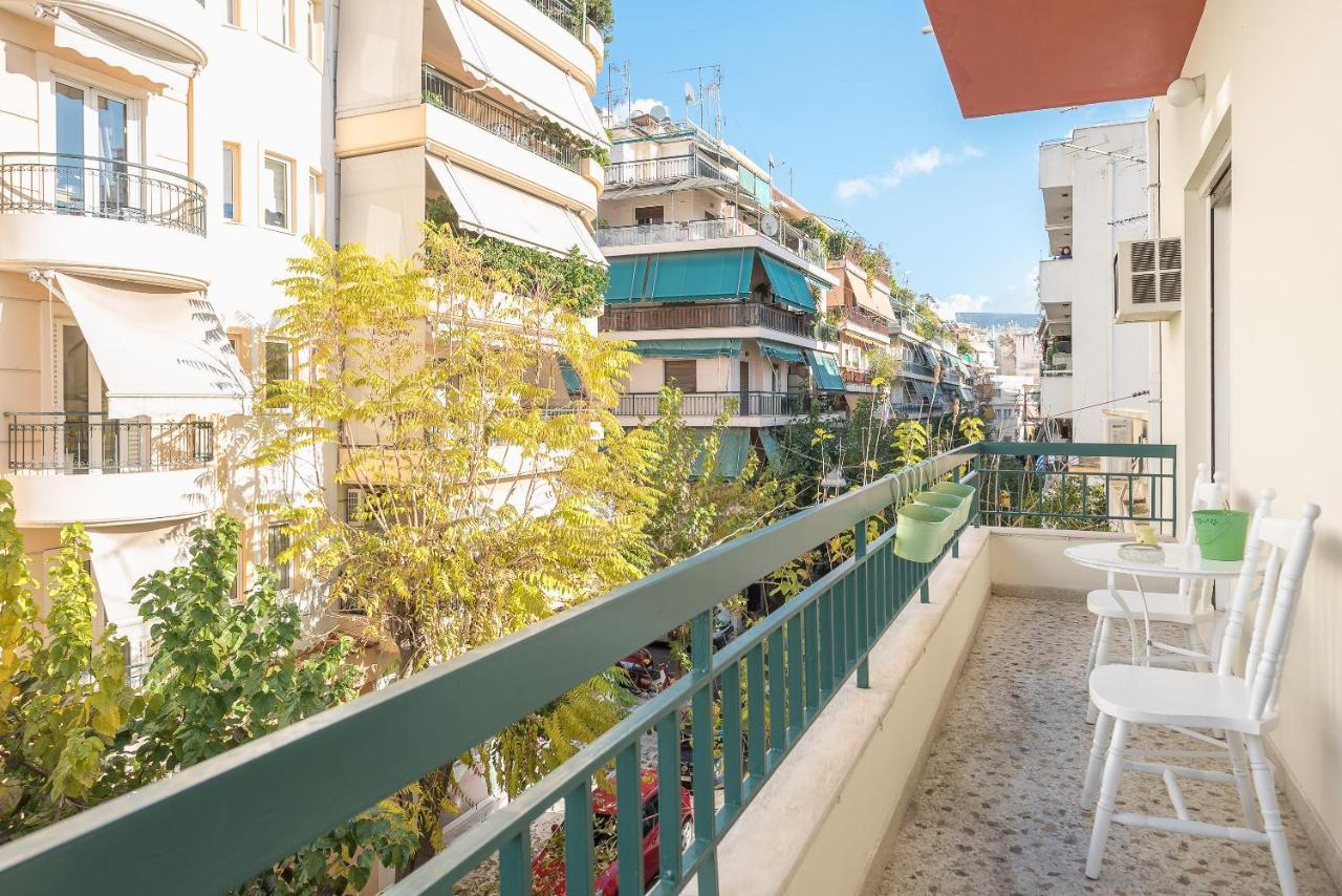 Apartamento Sophisticated Family House With Acropolis View Atenas Exterior foto